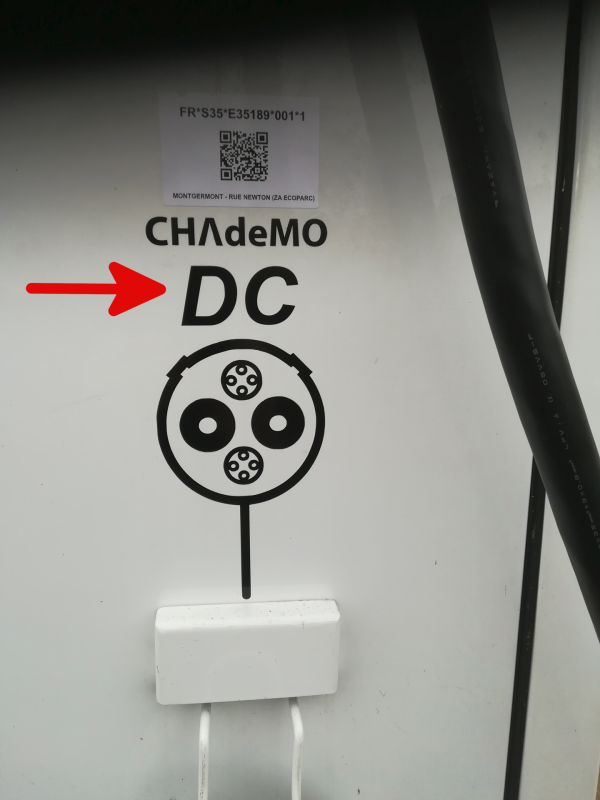 Borne dc chademo
